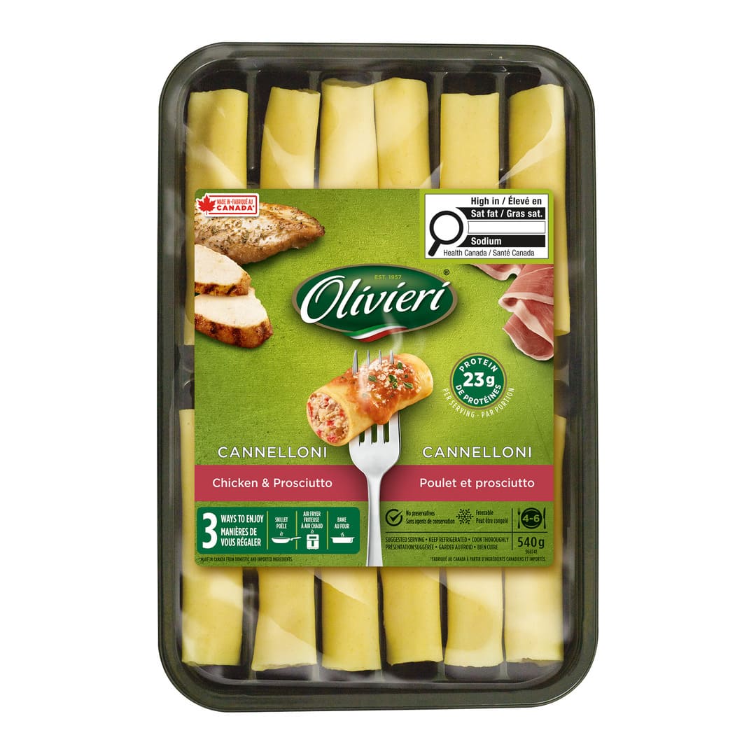 Chicken Prosciutto Cannelloni