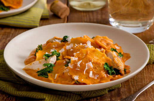 Ravioli-with-butternut-chicken-and-kale