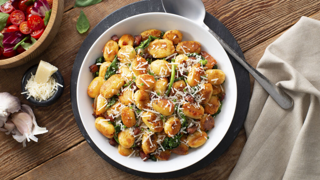 skillet-gnocchi-with-rapini-and-pancetta