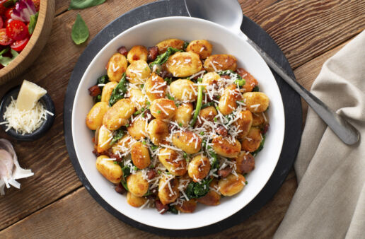 skillet-gnocchi-with-rapini-and-pancetta