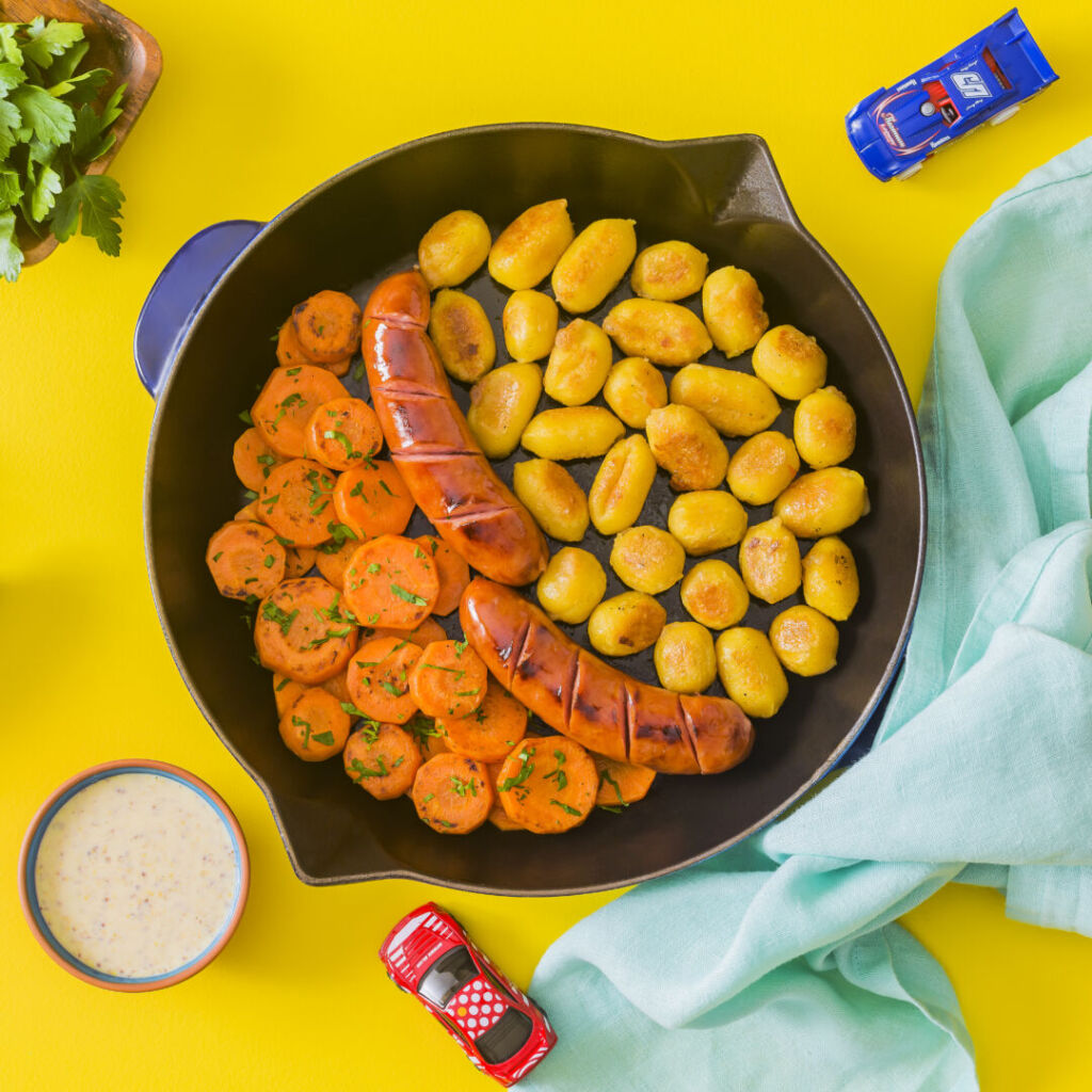 One Skillet Gnocchi & Sausage